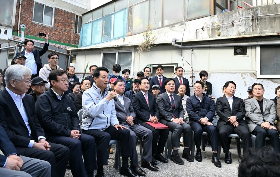 오세훈 시장 “정비사업 임대 비율, 경기 따라 조정 논의하겠다”
