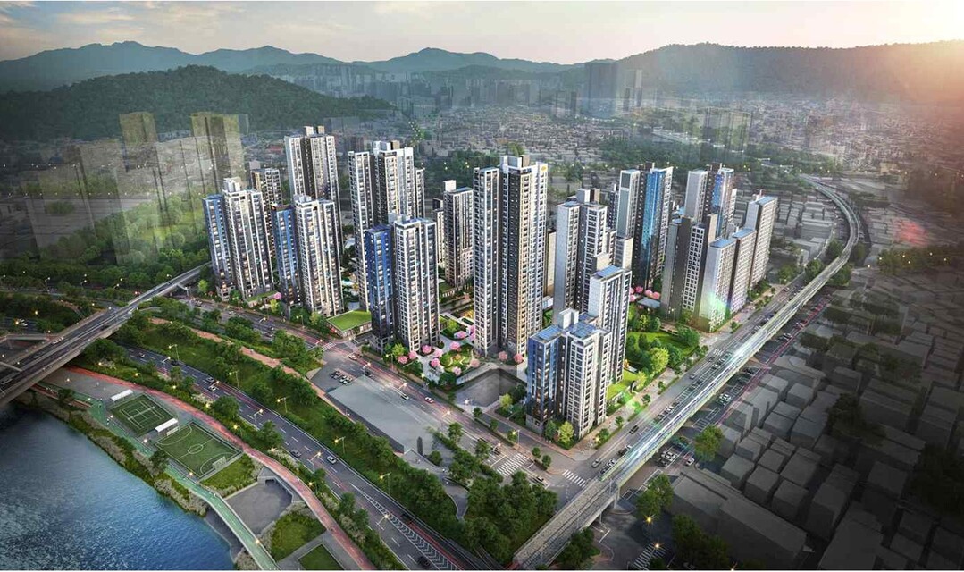 중랑구 중화동 329 모아타운 예시도 /서울시 제공