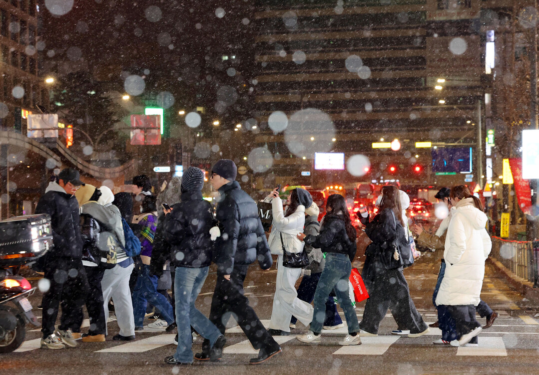 수도권 강원일대 대설 위기경보