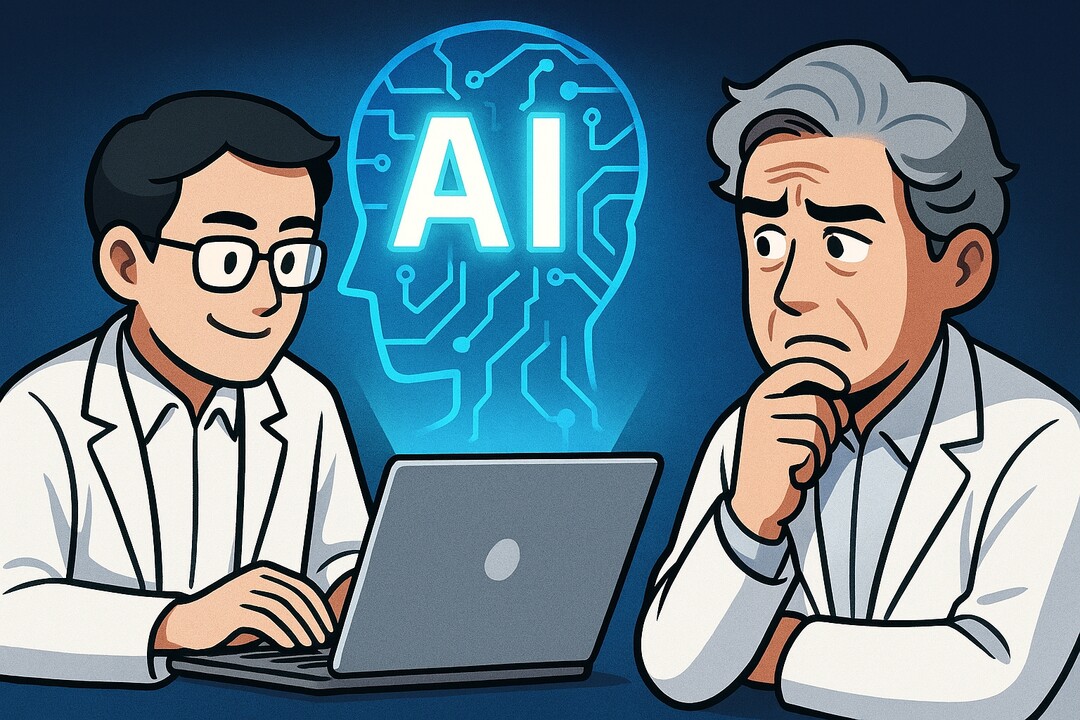 AI를 연구에 활용 하는 것에 우려의 시선이 높아지고 있다. /AI가 생성한 이미지