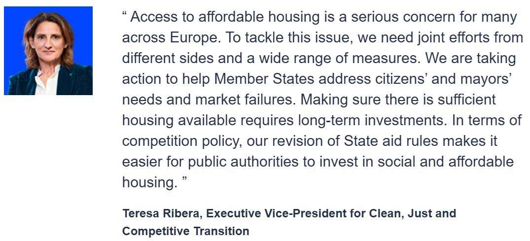 EU 누리집에 공개된 테레사 리베라 부위원장 발언 내용 /EU 누리집 화면 갈무리