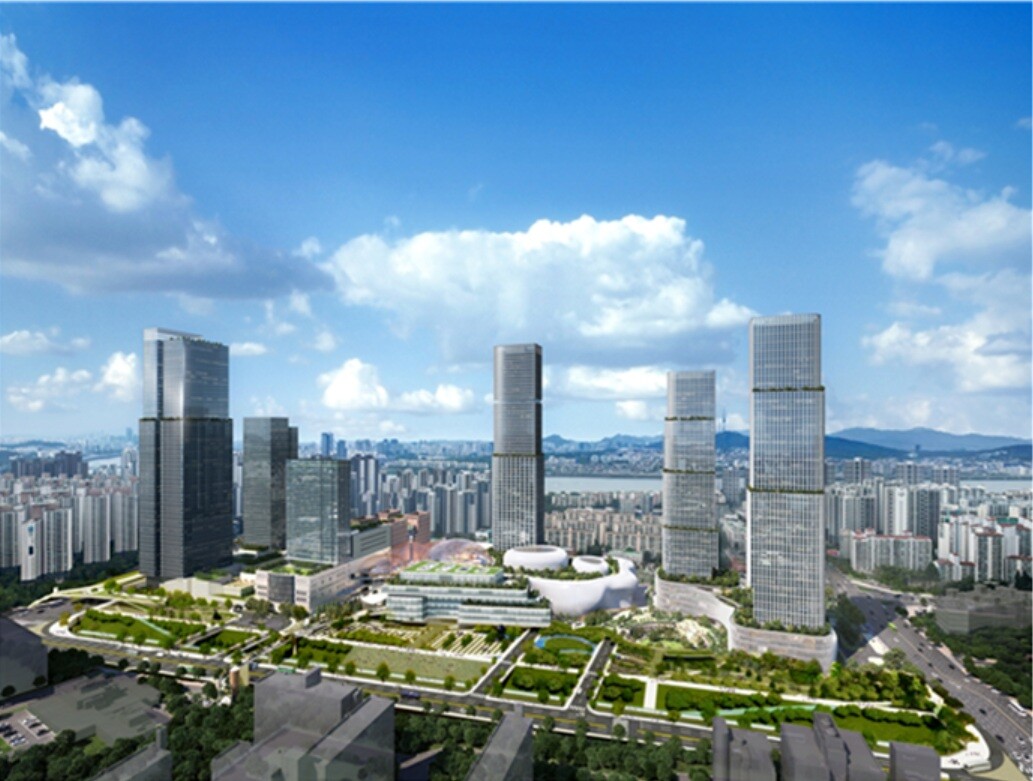 서울고속버스터미널 재개발 예상 조감도 /서울시