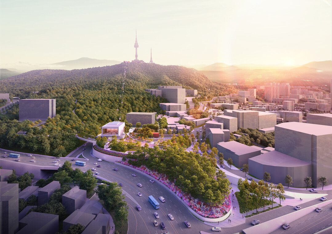 12월 2일 서울시가 발표한 곤돌라 조감도 /서울시