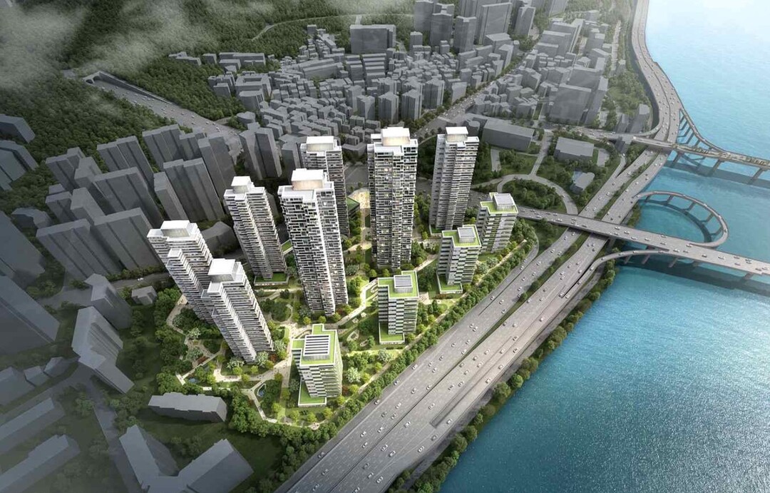 조감도 (광진구 광장동 218-1번지 일대) /서울시