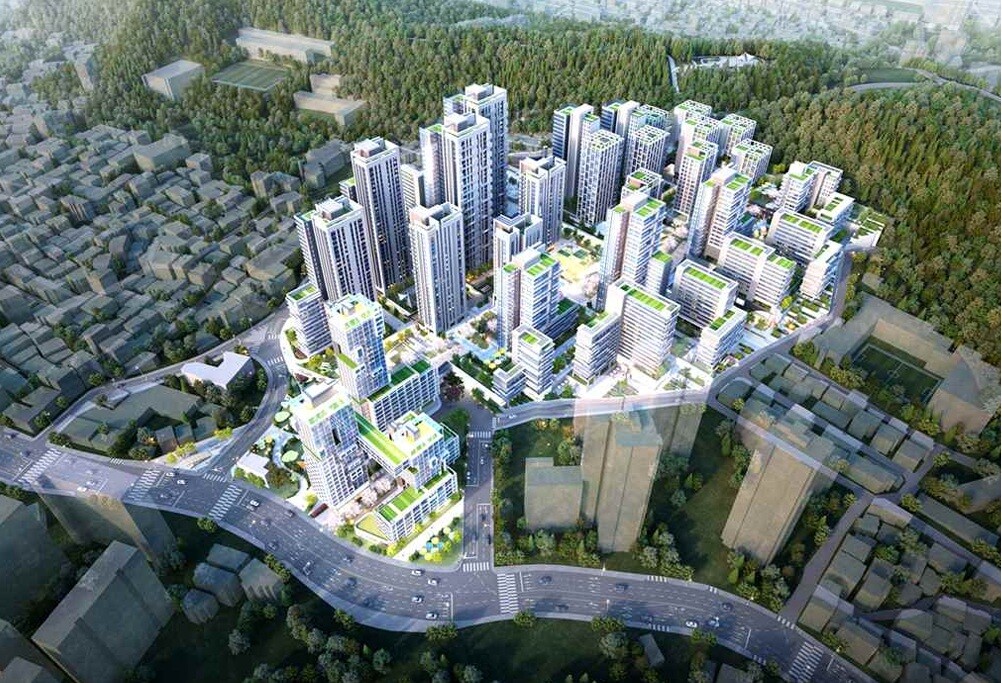 조감도 예시 (관악구 신림동 650번지 일대) /서울시