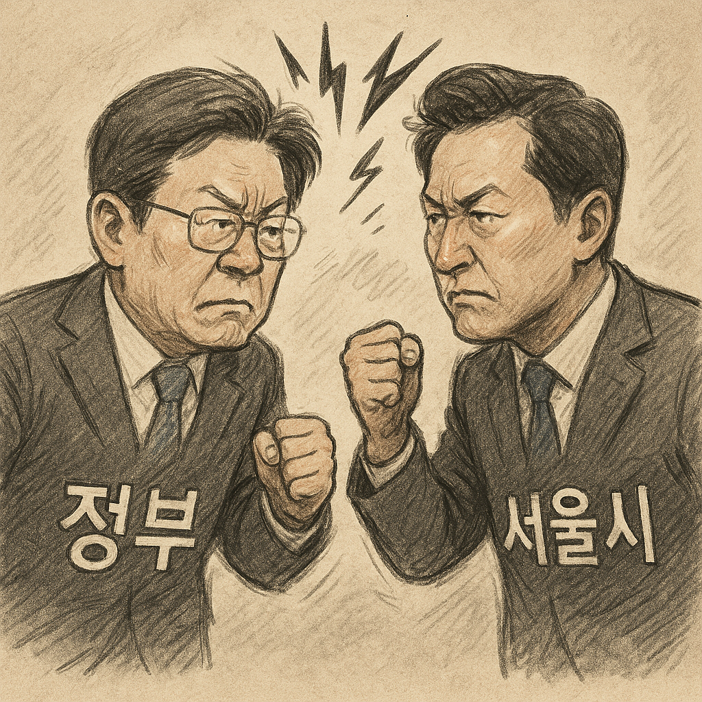 [기자수첩]정부와 서울시의 치고받기 전쟁, 시민들은 피곤하다