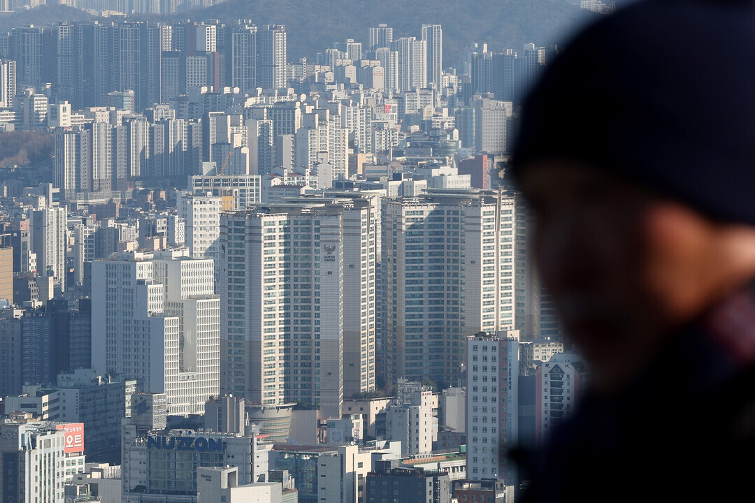 새해 첫날 서울 시내 아파트 /연합뉴스