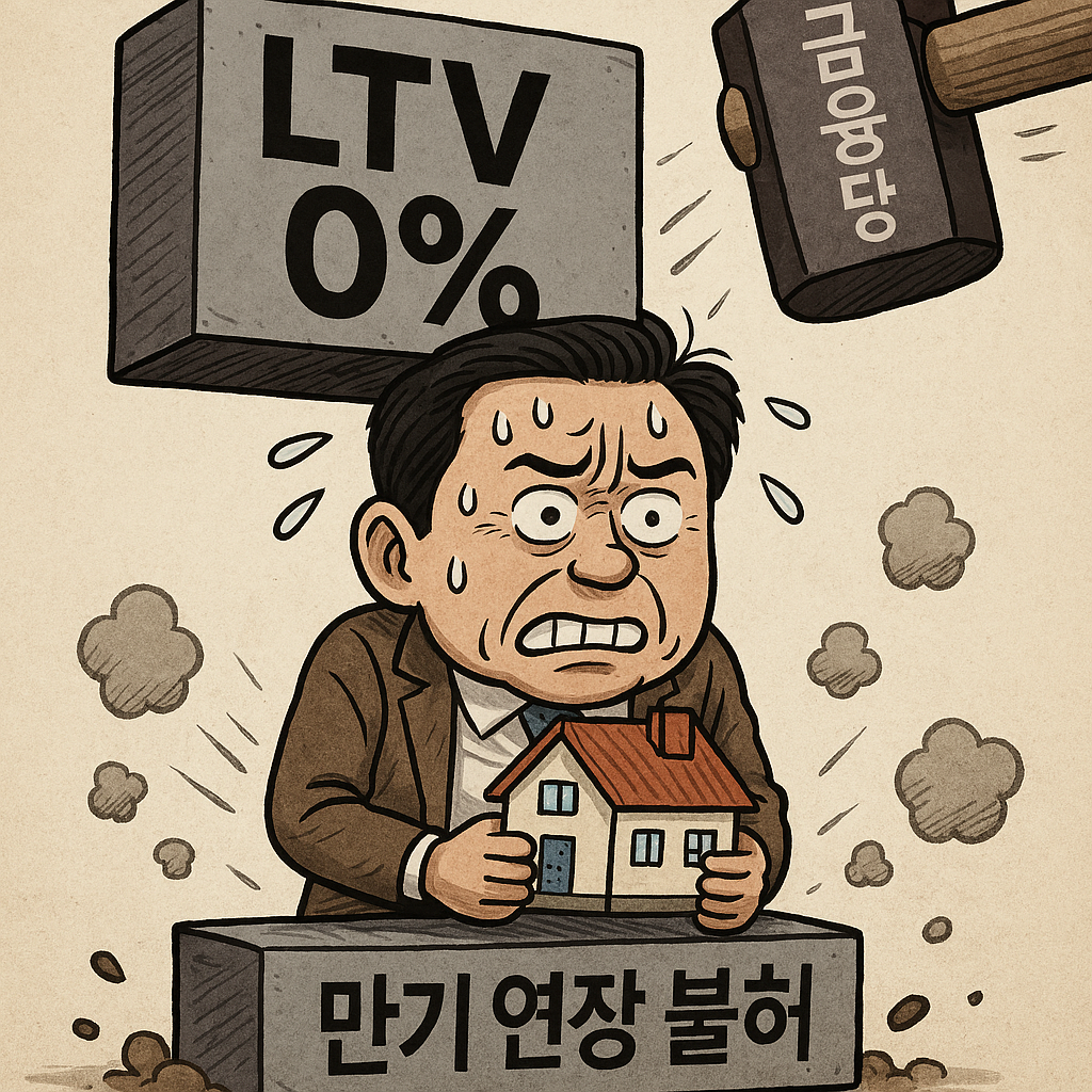 다주택자, 이제 만기 연장도 막히나?…LTV 0% 전면 적용 검토