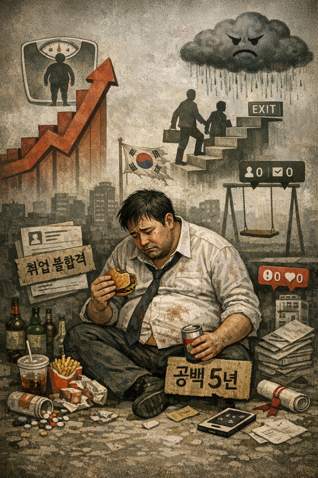 [기자수첩]대한민국 허리 40대의 '비명', 지표는 위기를 말하고 있다