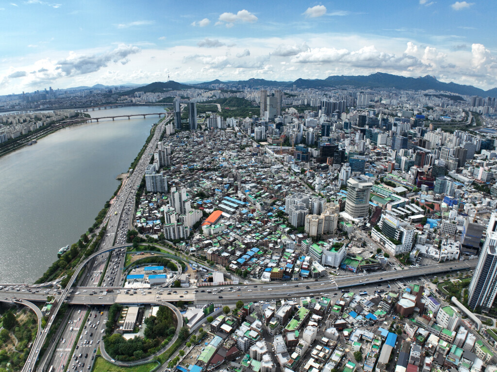 점점 갈등이 심화되는 성수전략4지구 전경 모습. / 연합뉴스