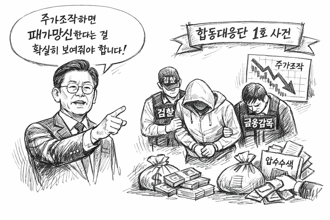 합동대응단 1호 사건, ‘주가조작은 패가망신’ 본보기 되나
