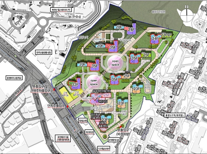 불광미성, 사업성 보정계수 적용통해 1,662세대 대단지 재탄생