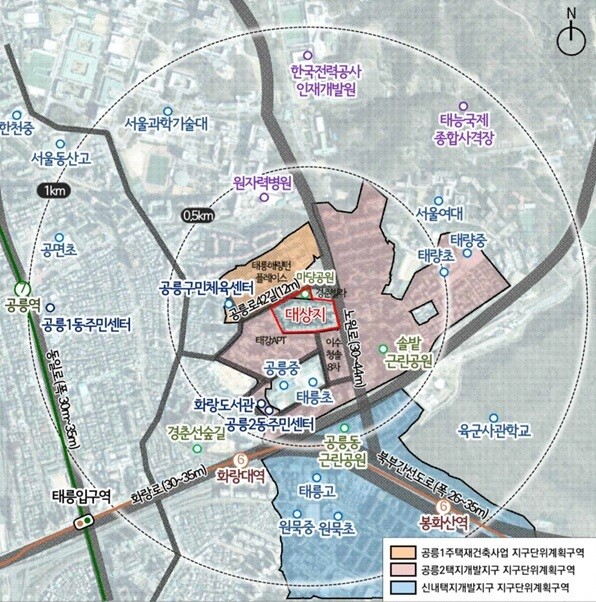 태릉우성아파트 재건축 심의 통과…노원구 첫 신통기획 단지