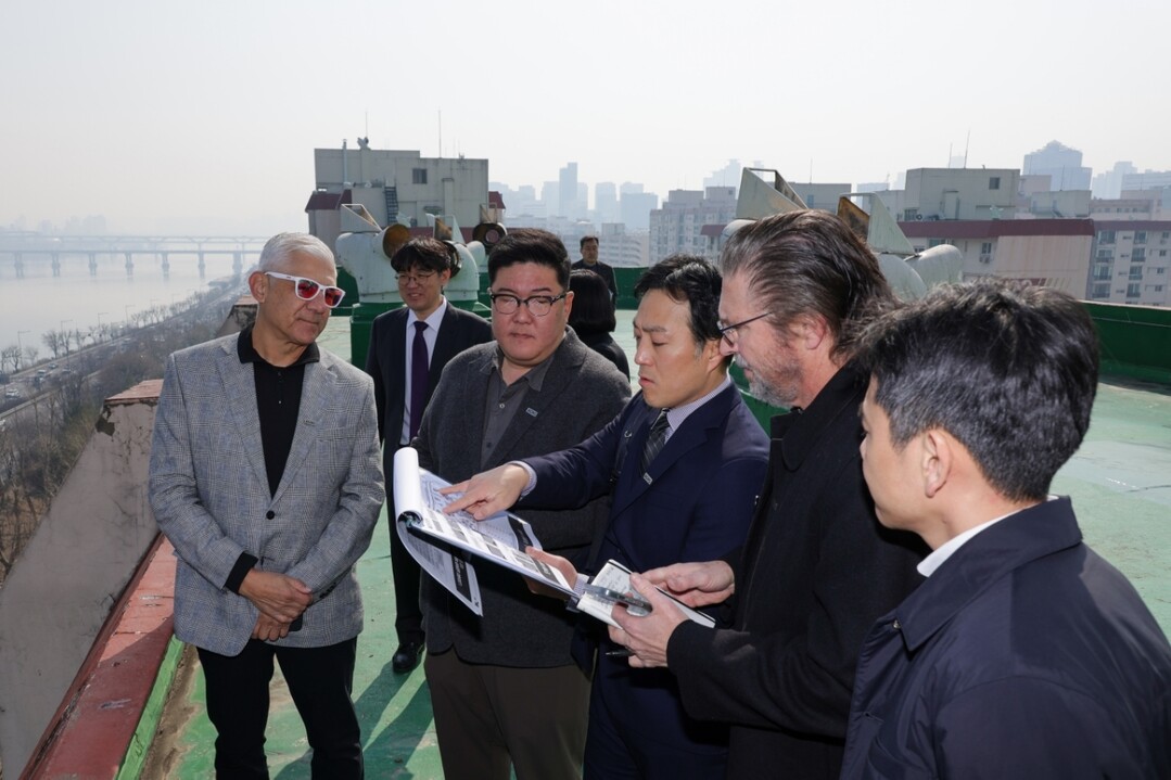 “압구정5구역, 세계 최고급 주거 명작 만든다”…DL이앤씨‧아르카디스 '현장 점검’ 