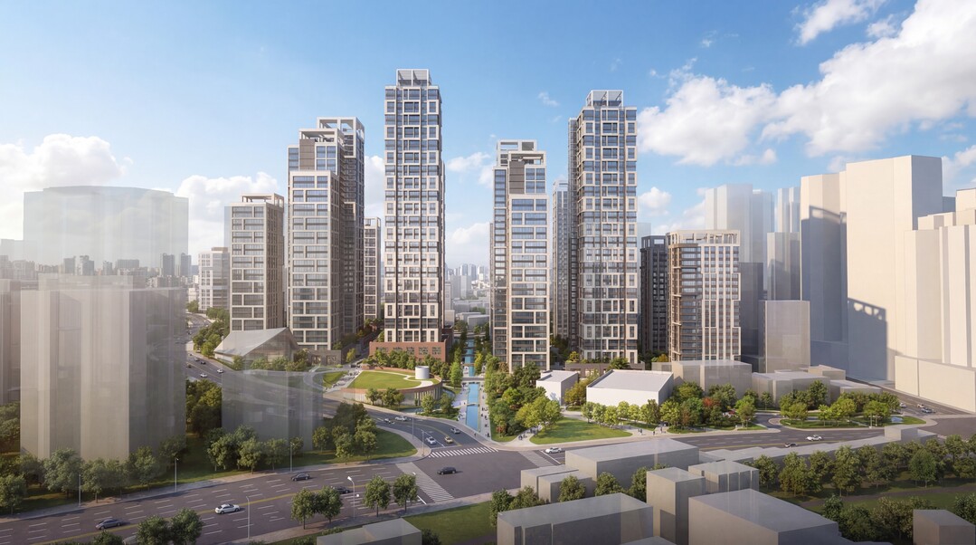 용산 원효로1가에 최고 40층, 총 2,743가구 주거단지 들어선다