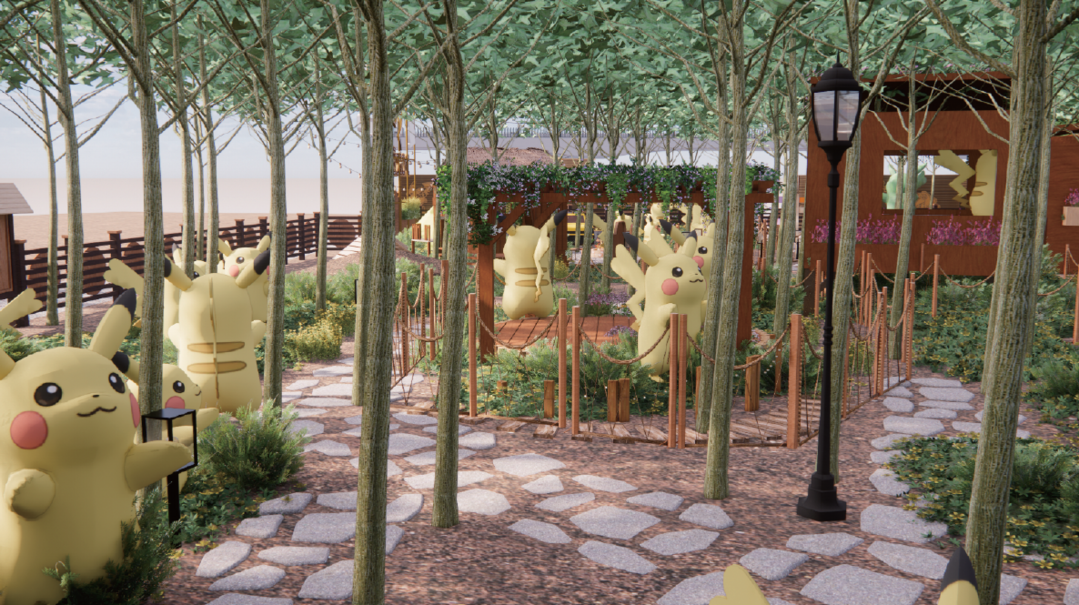 서울숲에 팝업정원 5곳 조성…포켓몬·카카오 등 70여개 기업 정원산업전 참여