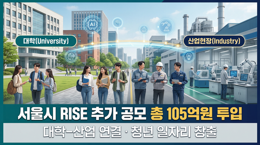 서울시, 대학 혁신으로 청년 일자리 영토 확장…‘RISE’ 사업 추가 공모