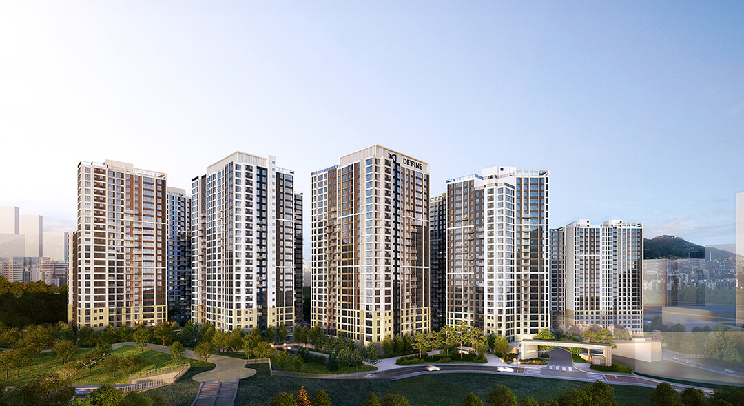 노량진동 라클라체자이드파인 조감도 [사진=GS건설]