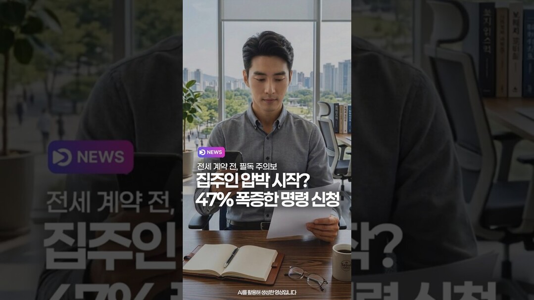 집주인 압박 시작? 47% 폭증한 명령 신청
