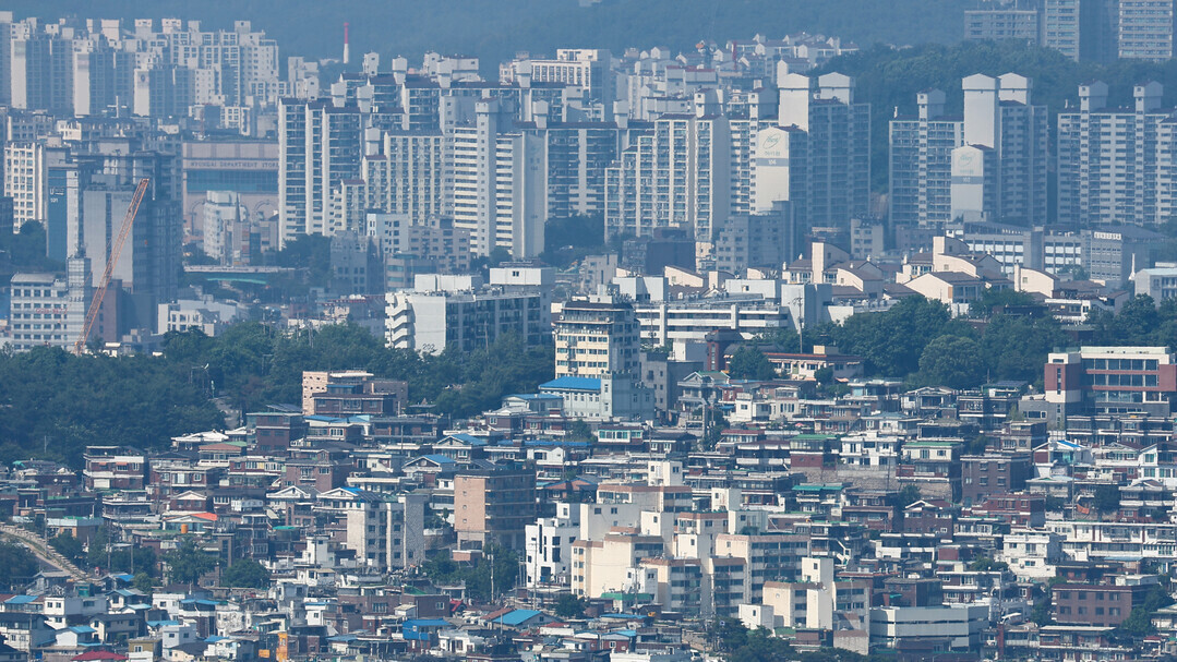 서울 시내 고밀도 주거지 모습. [사진=연합뉴스]