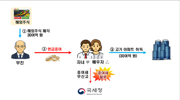 30억 아파트 구입에 ‘아빠 찬스’…국세청, 편법 증여·탈세 의심 127명 세무조사