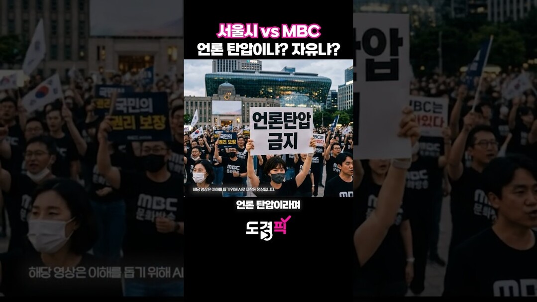 서울시 vs MBC, 언론 탄압이냐?...