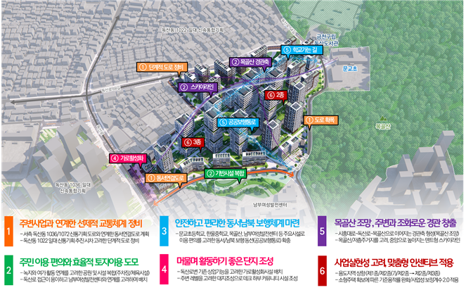 옛 미군 탄약고 부지 독산동 일대, 2600세대 대단지 탈바꿈