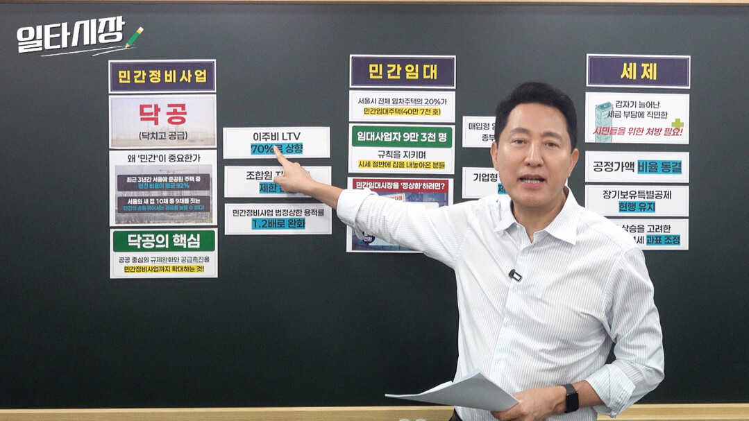 오세훈 시장, 서울 집값 ‘일타강사’ 2탄 ‘시민주거안정’ 해법 공개