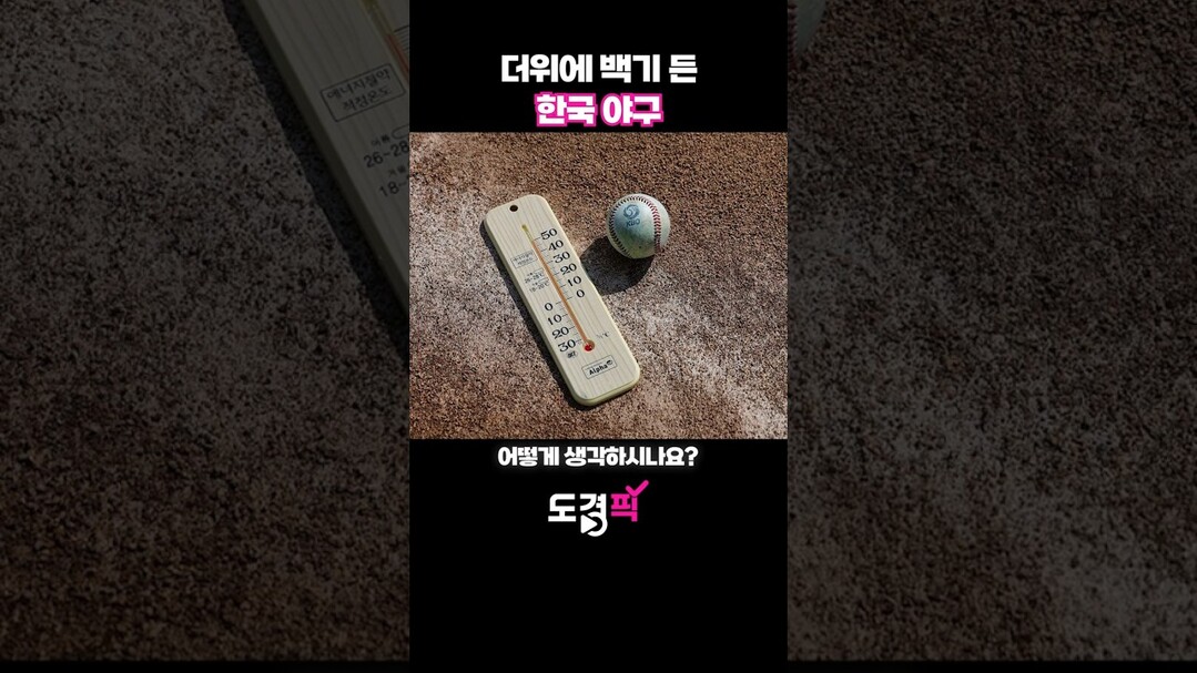 더위에 백기 든 한국 야구
