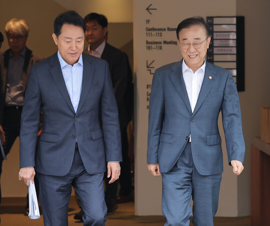 오세훈 시장, 용산 대안으로 ‘탄천 물재생센터’ 카드 제시