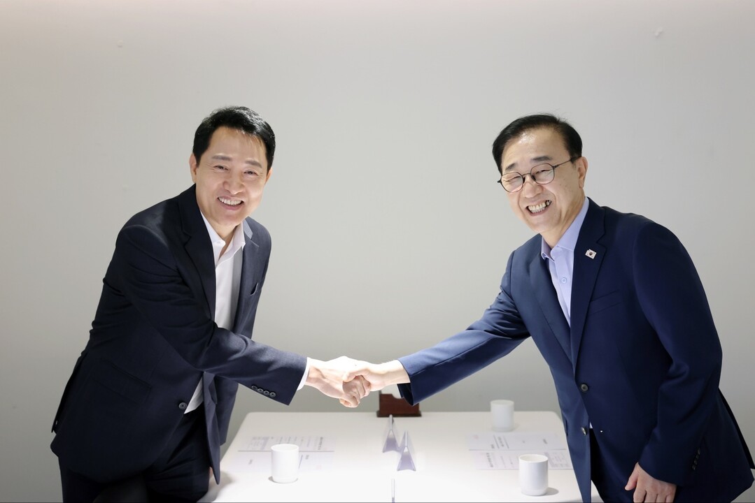 오세훈 시장·김윤덕 장관, 주택공급 현안 논의…용산 대안 탄천 검토