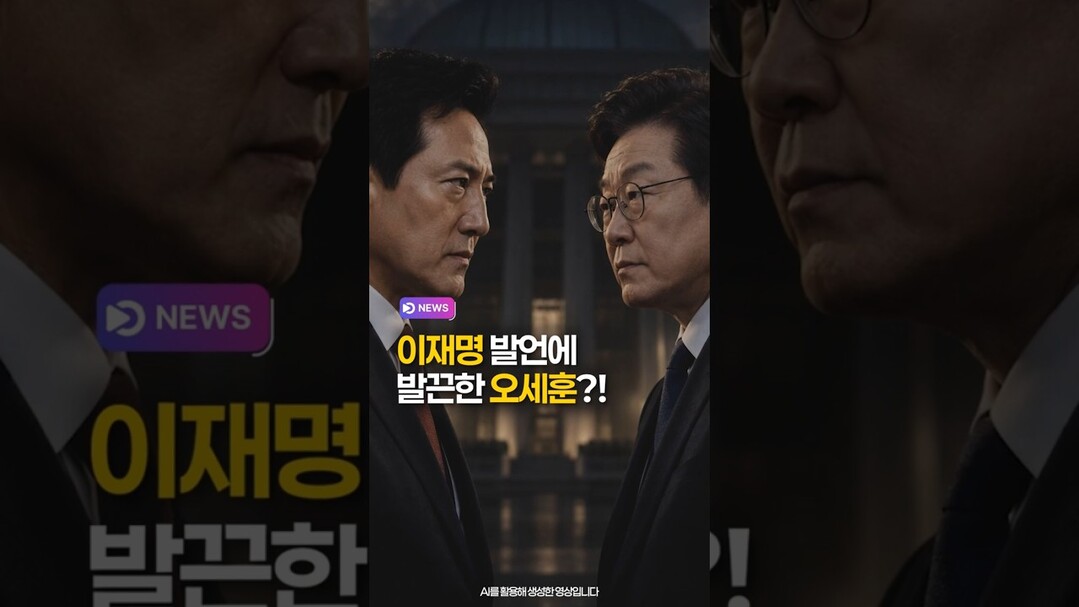 이재명 발언에 발끈한 오세훈?!