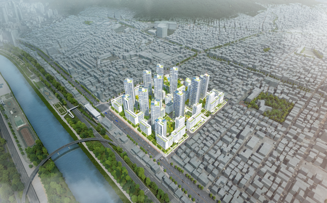 광진구 중곡1동 A구역, 최고 35층 2200세대 대단지 탈바꿈