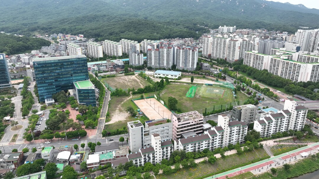 성대 야구장 부지 전경. [사진=도봉구청]