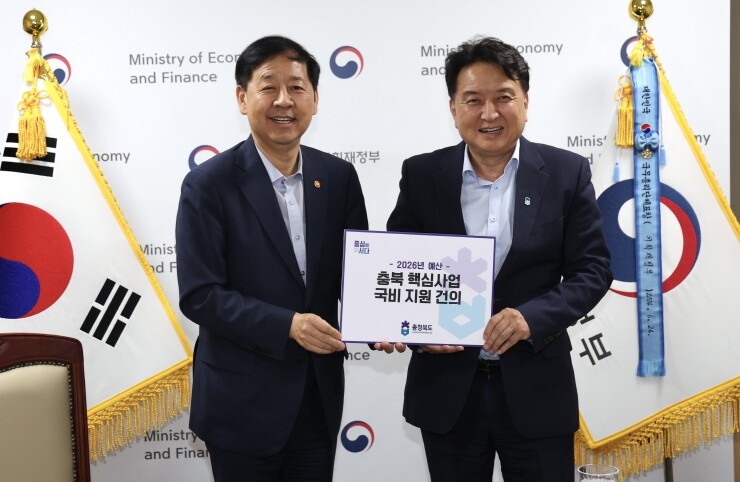 김영환 충북도지사, 정부에 2026년 예산 반영 핵심사업 건의
